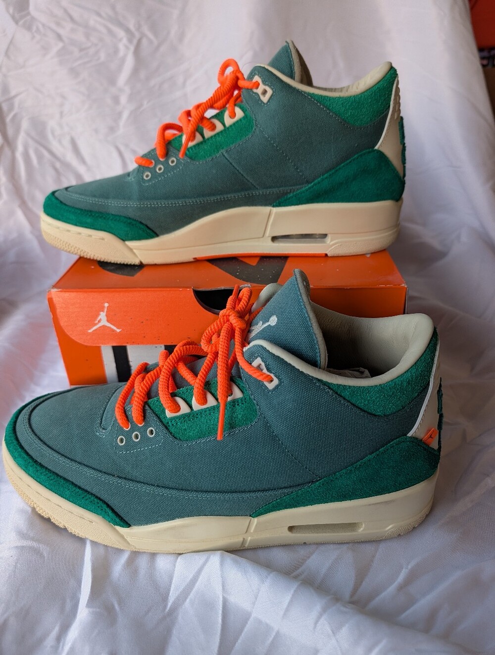 Jordan Air Jordan 3 Retro SP Nina Chanel Abney women size 12 Green FZ7974-300